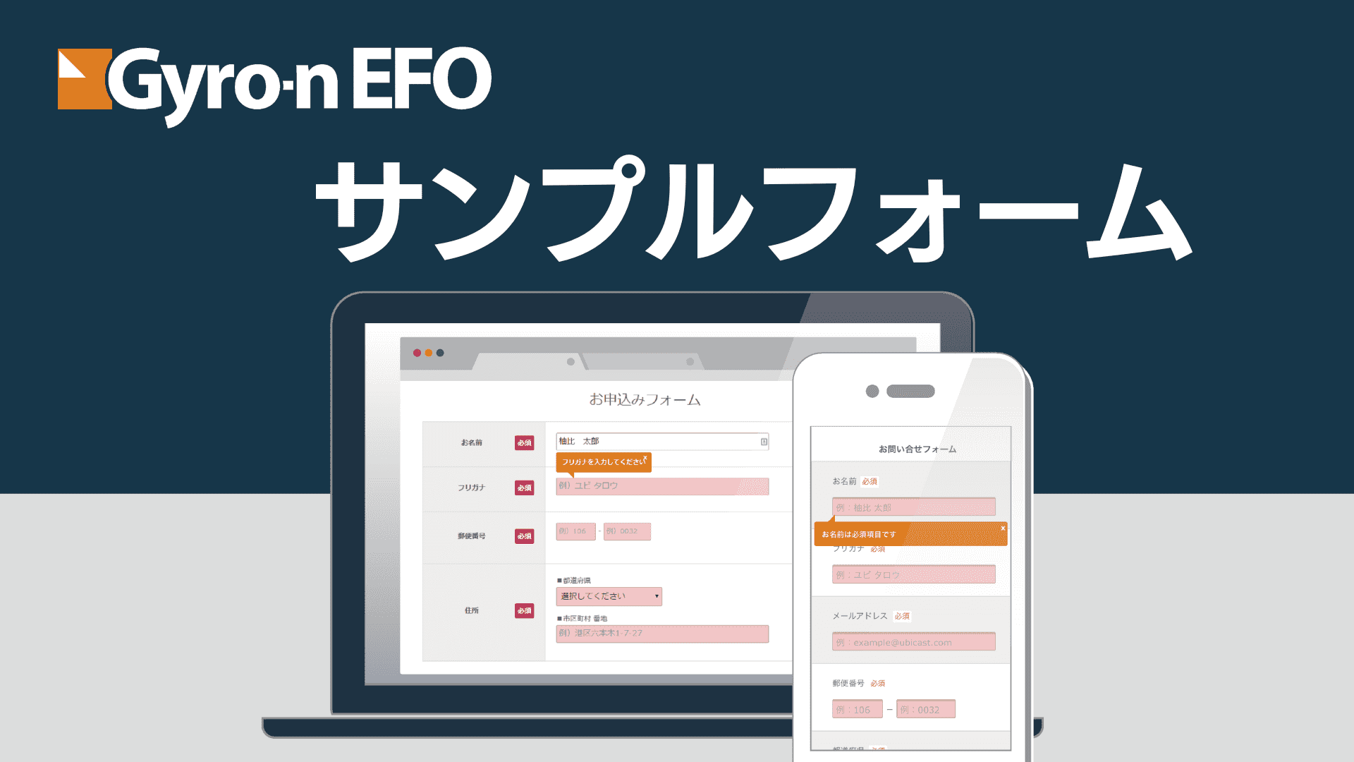 Gyro-n EFOサンプルフォーム